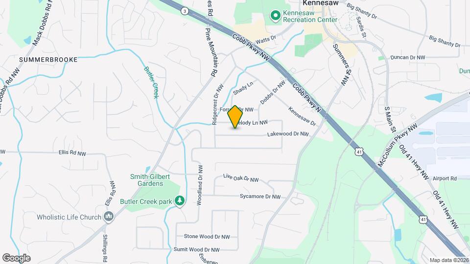 2462 Lakewood Dr NW, Unit H-110 Map and Location Details