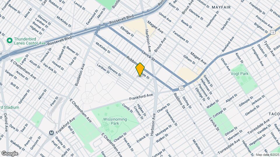 2914 McKinley St Map and Location Details