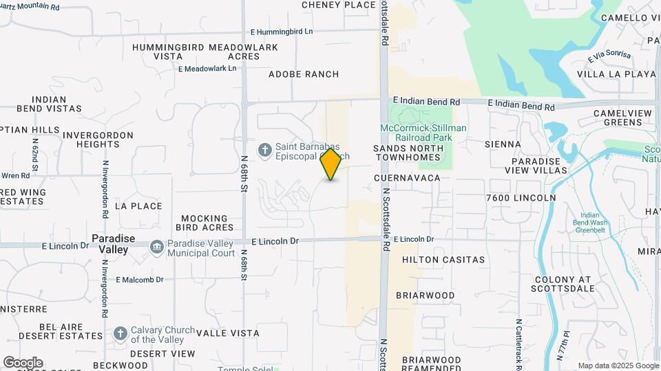 6587 N Palmeraie Blvd, Unit 1042 Map and Location Details
