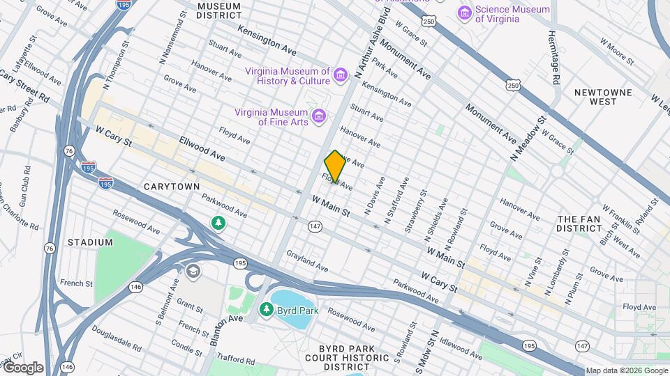 23 N Mulberry St Map and Location Details