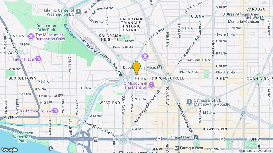 2141 P St NW, Unit 406 Mapa y Detalles de la Ubicación