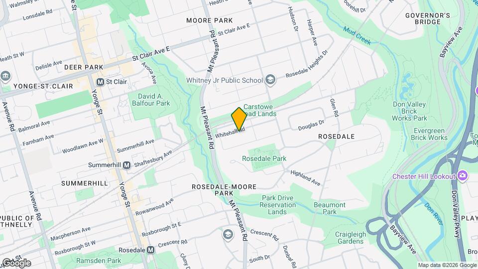 29 Whitehall Rd, Unit Basement Map and Location Details