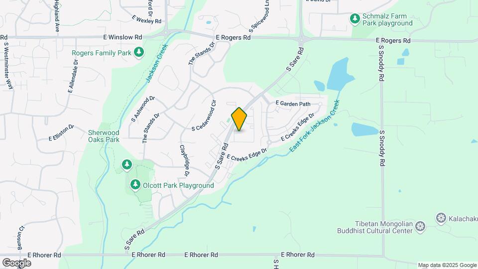 2616 E Oaklawn Ct Map and Location Details