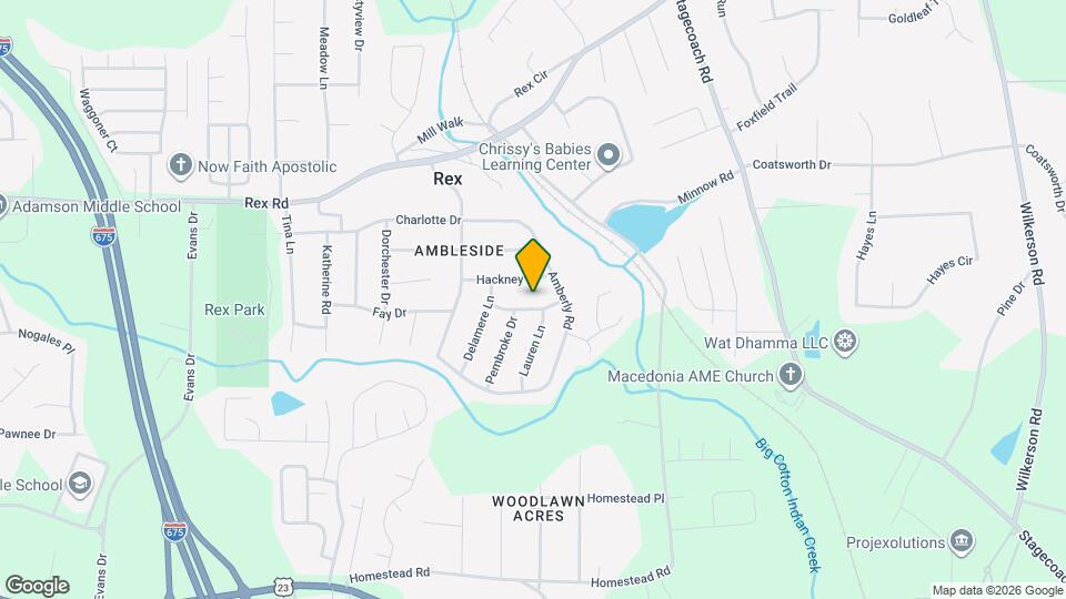 3818 Clarendon Pl, Unit 311 Map and Location Details