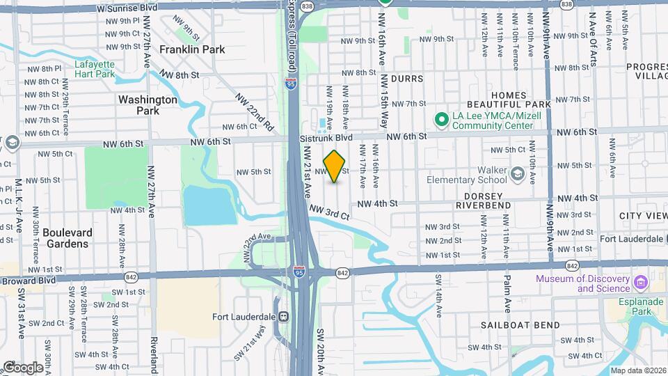 427 NW 19th Ave Map and Location Details