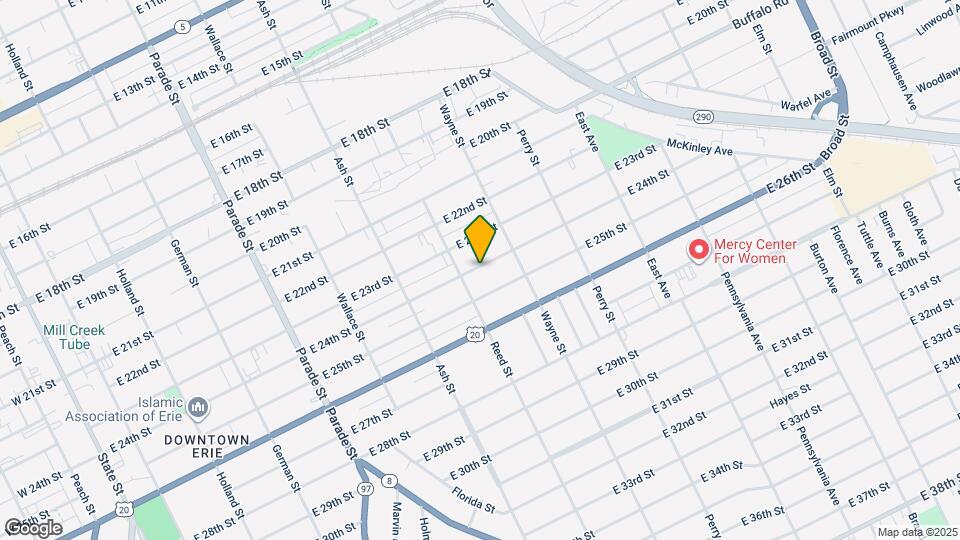 721 E 24th St, Unit 2nd Floor Mapa y Detalles de la Ubicación