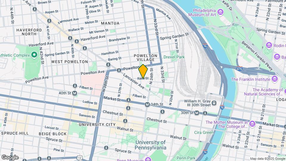 3418 Race St Map and Location Details