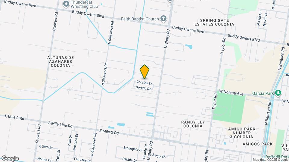 2231 Corales St Map and Location Details