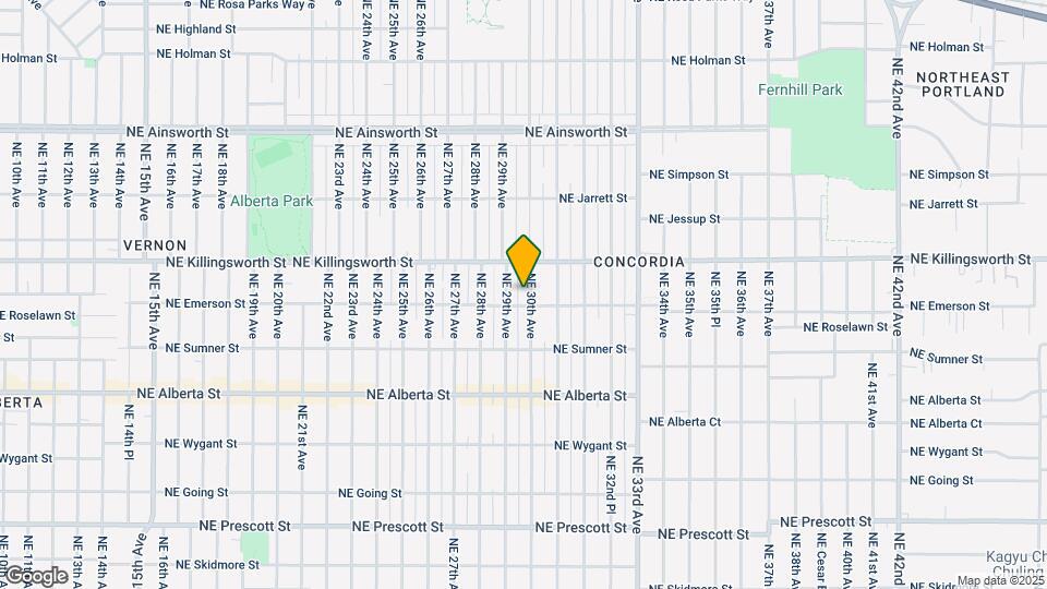 5311 NE 30th Ave Map and Location Details