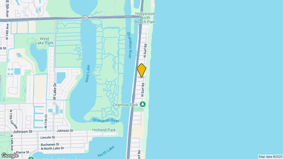 2307 N Surf Rd Mapa y Detalles de la Ubicación