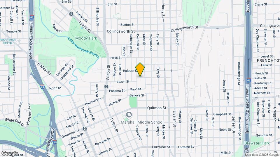 1230 Mcneil St Map and Location Details