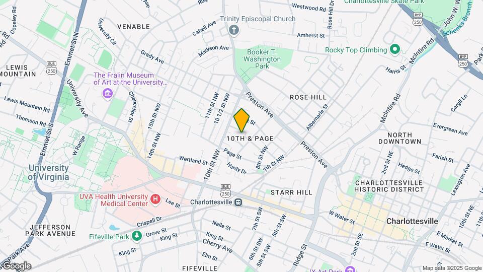 908 Anderson St Mapa y Detalles de la Ubicación