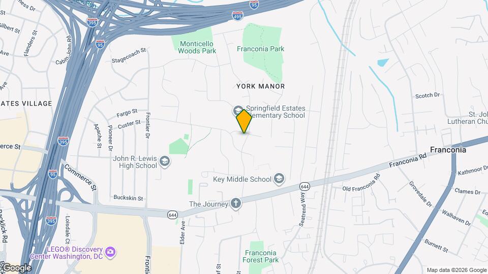 6212 Thomas Dr Map and Location Details