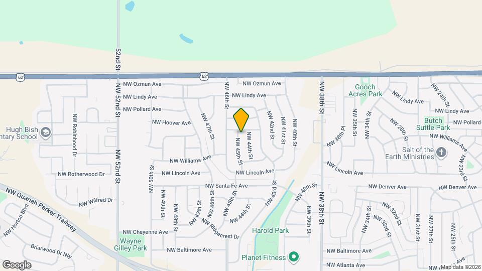 2317 NW 45th St Map and Location Details