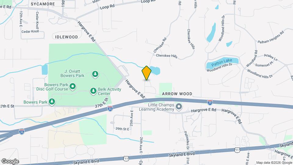 3327 Willow Ridge Ln Map and Location Details