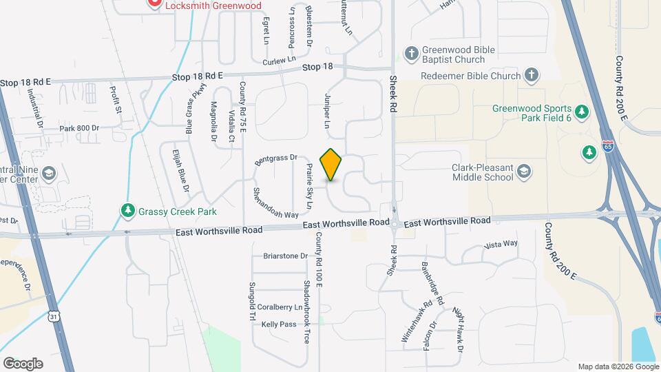 1963 Central Park Blvd W Mapa y Detalles de la Ubicación