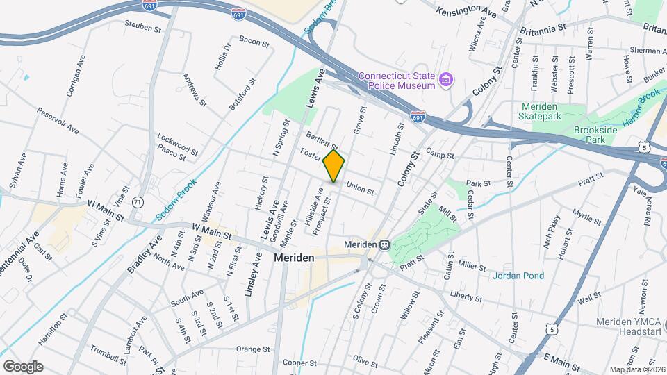 6 Springdale Ave Map and Location Details
