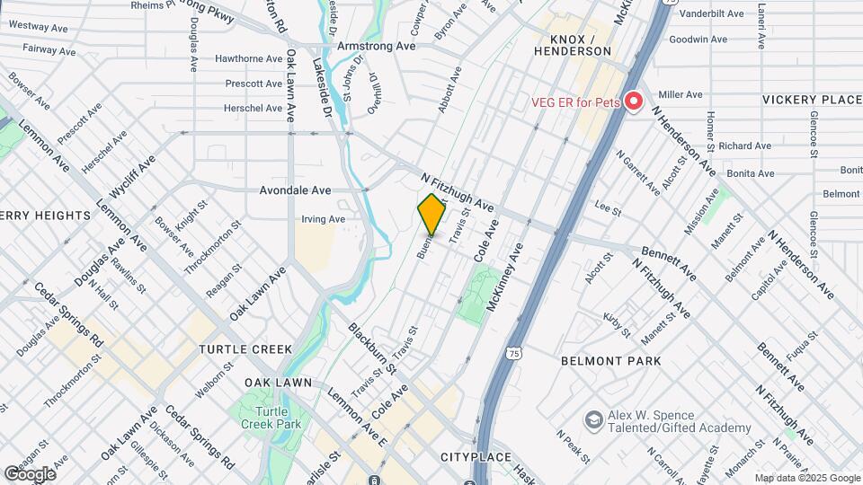 4058 Buena Vista St Map and Location Details