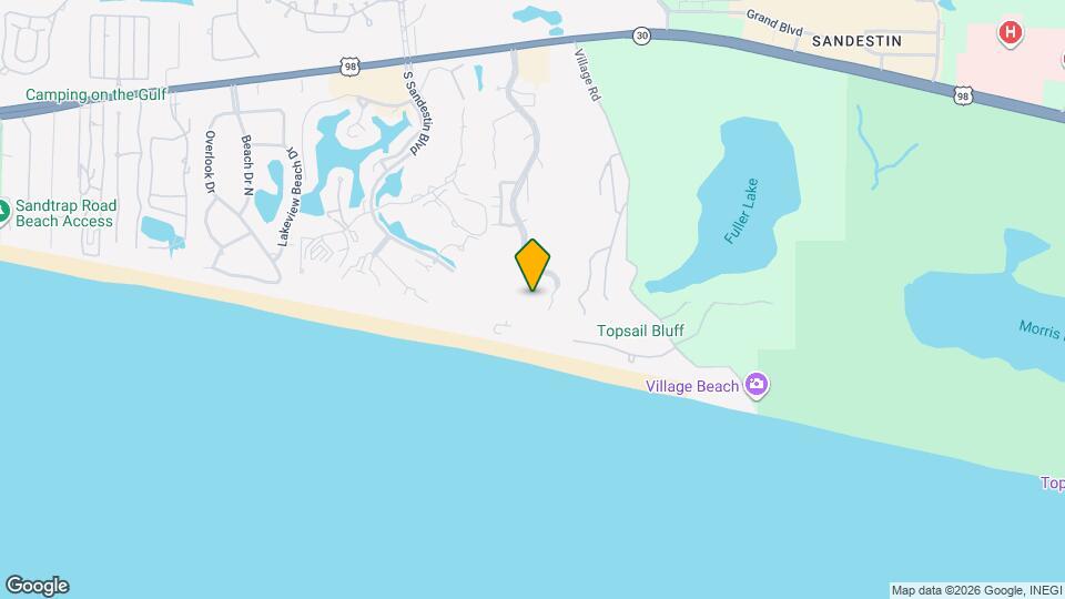546 Tops'l Beach Blvd, Unit SI ID1462122P Mapa y Detalles de la Ubicación