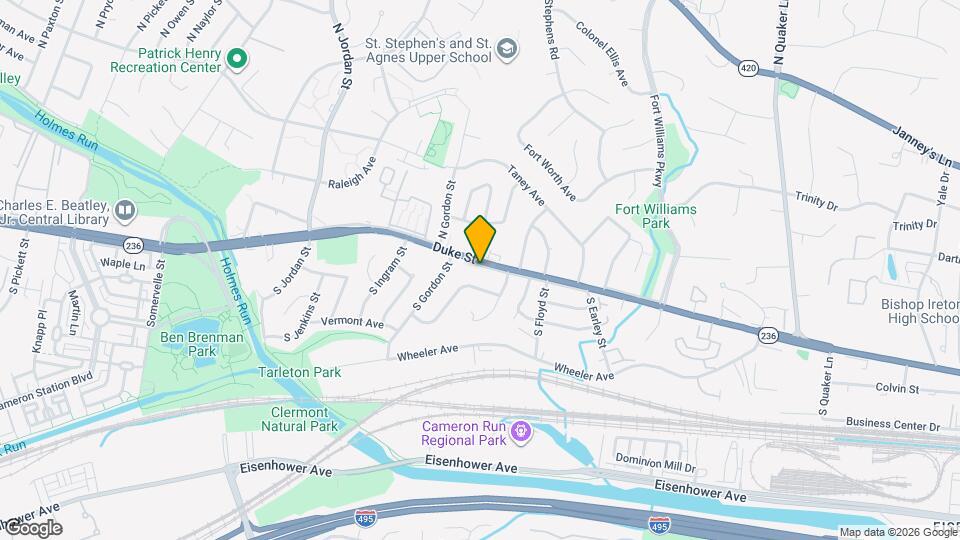 4116 Duke St Map and Location Details