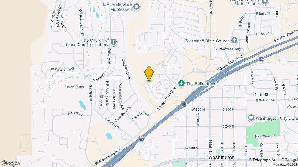 518 N Creek Ridge Cir Map and Location Details