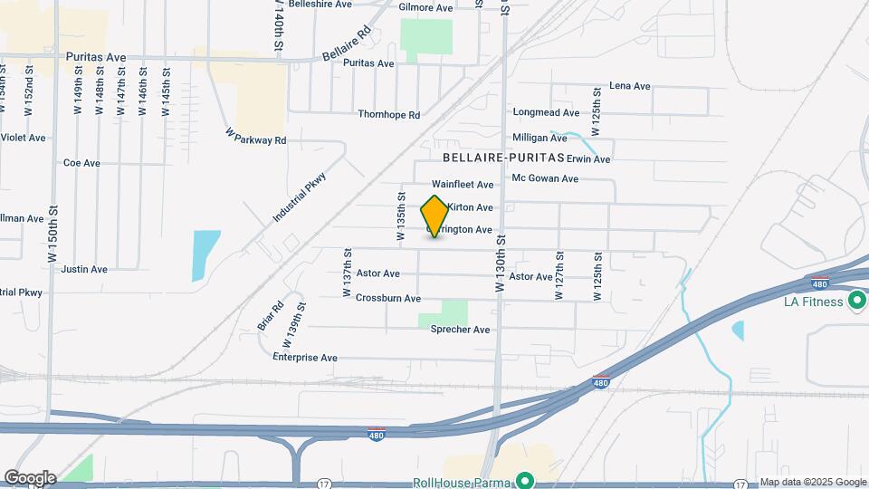 13338 Bennington Ave Mapa y Detalles de la Ubicación