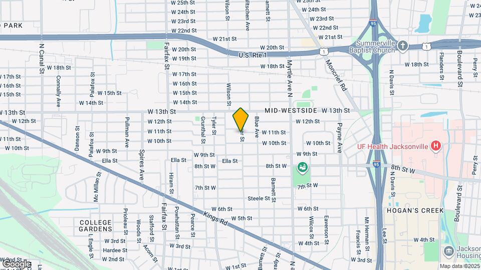 2032 Whitner St Map and Location Details