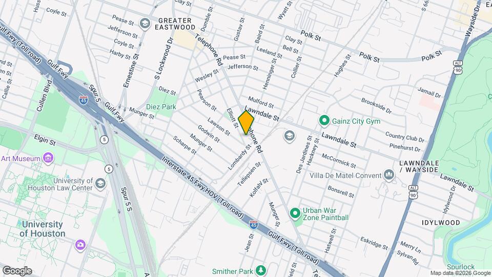 1569 Elliott St Map and Location Details