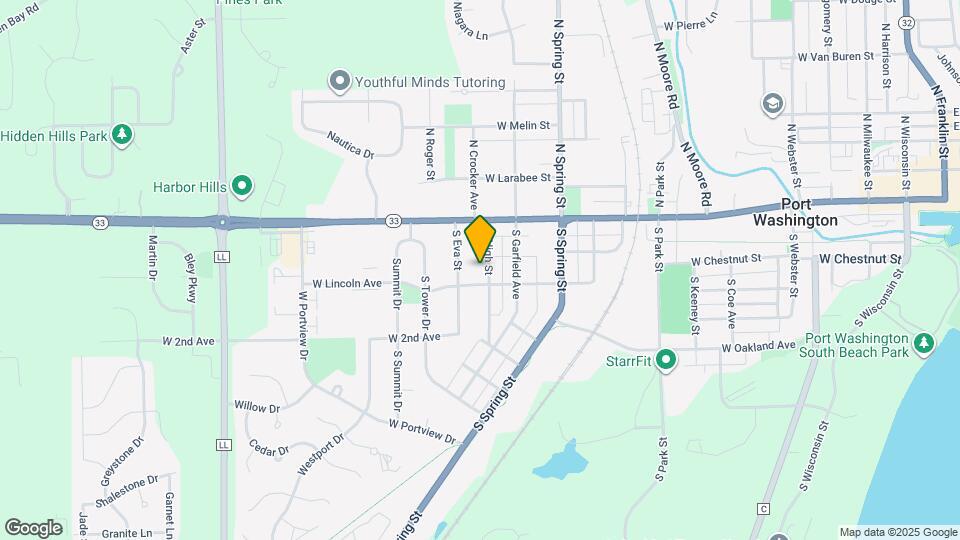 211 S High St Mapa y Detalles de la Ubicación