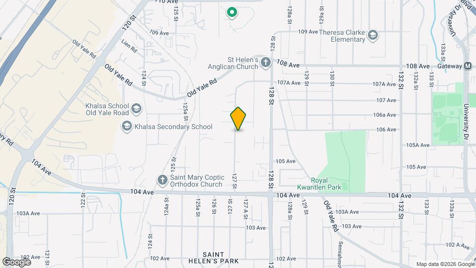 10586-10127 127 St Map and Location Details