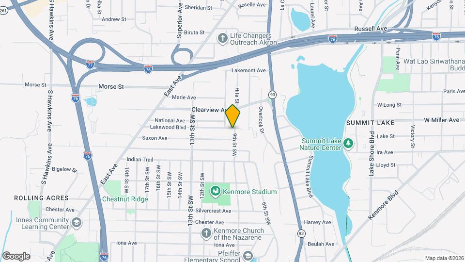 760 Lakewood Blvd Map and Location Details