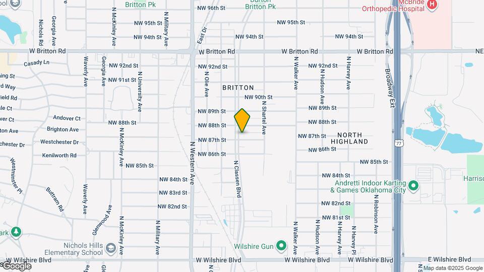 741 NW 87th St Map and Location Details