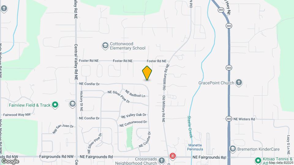 583 NE Conifer Dr Map and Location Details