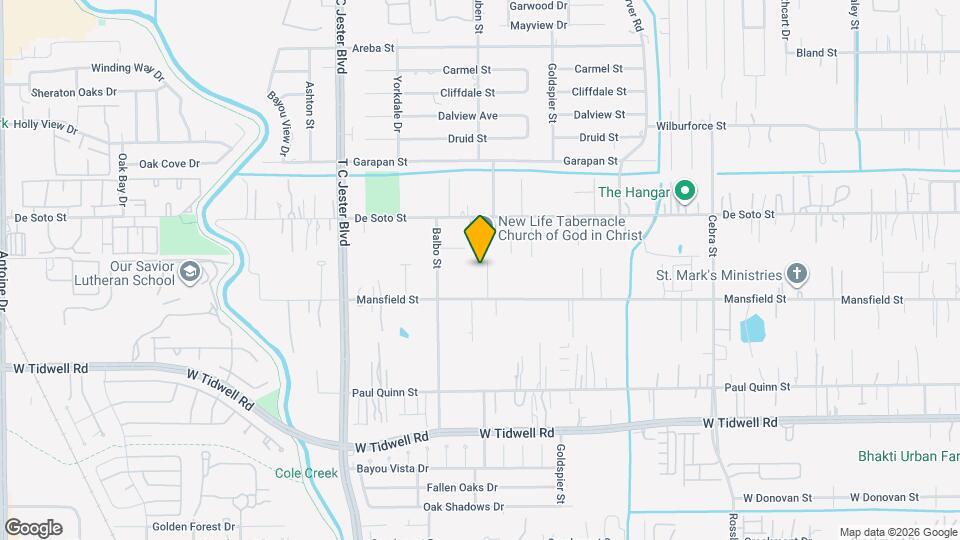 5921 Mountwood St Map and Location Details
