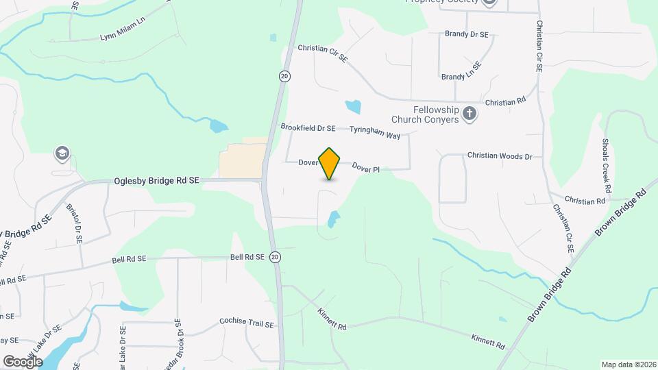 4579 N Woodlake Ln SE Map and Location Details