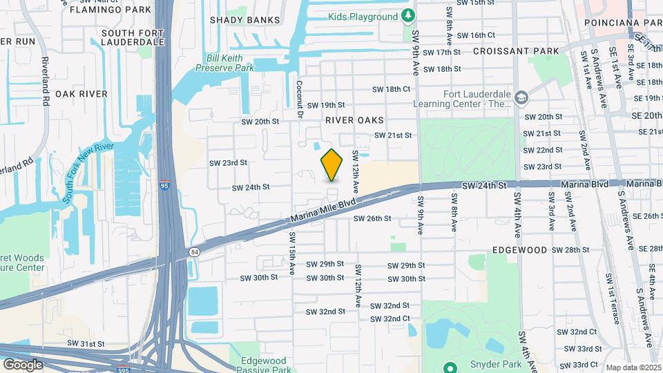 2512 SW 14th Ave Map and Location Details