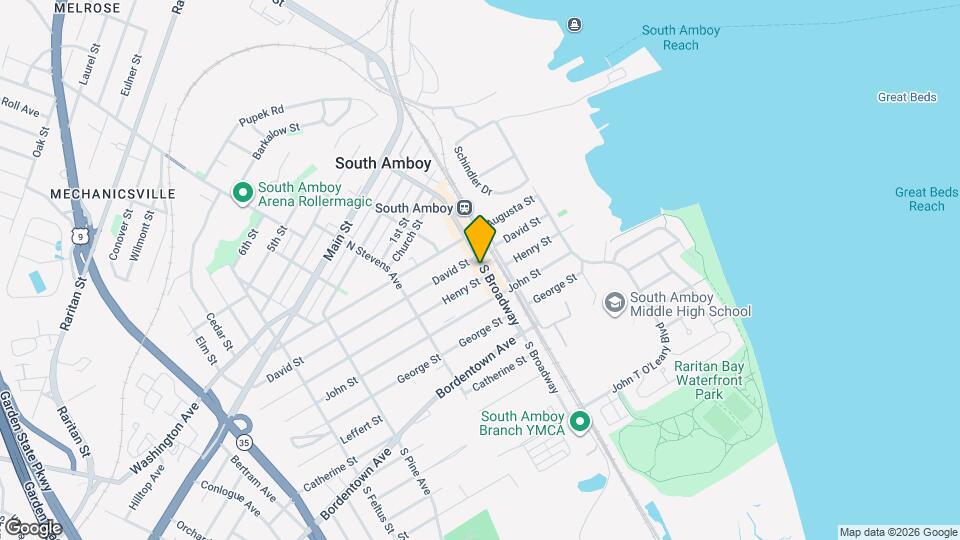 106 S Broadway Map and Location Details