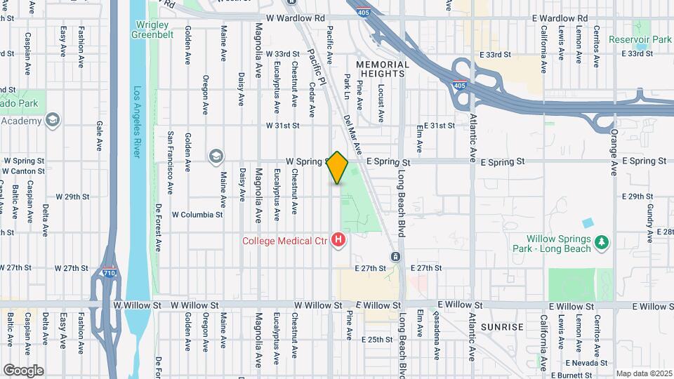 2922 Pacific Ave Map and Location Details