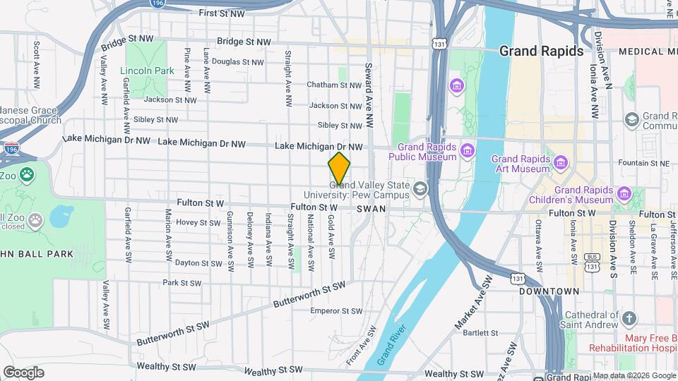 646 Veto St NW Mapa y Detalles de la Ubicación