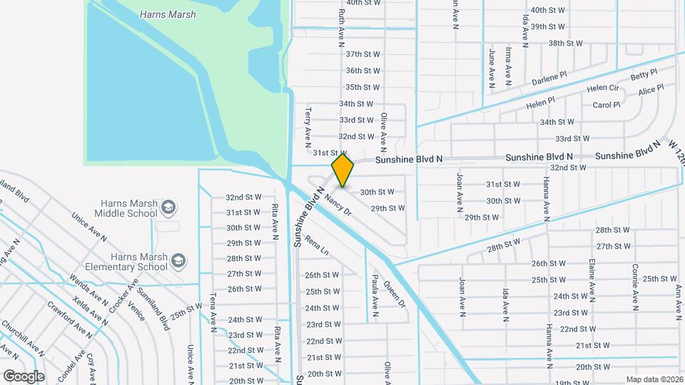 3003 Nadine Ln Map and Location Details