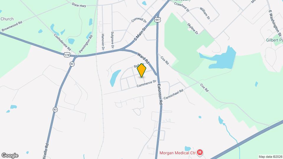 1020 Hodges Ave Map and Location Details