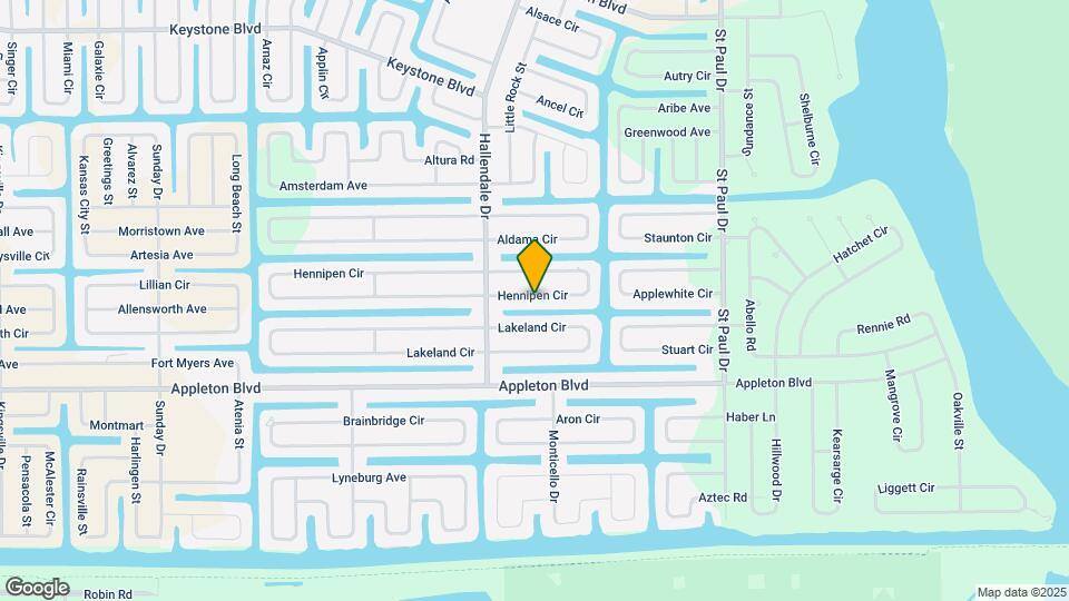 15624 Hennipen Cir Map and Location Details