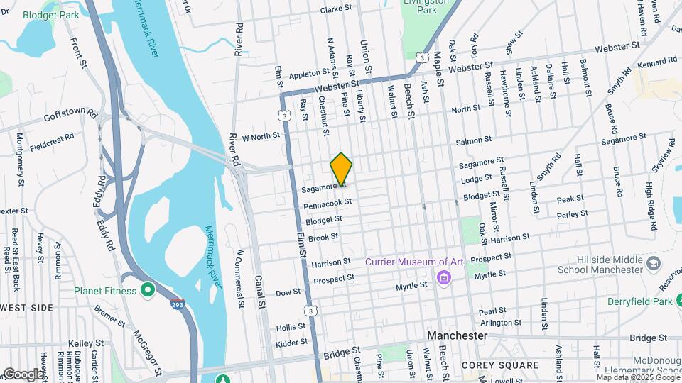 47 Sagamore St Map and Location Details