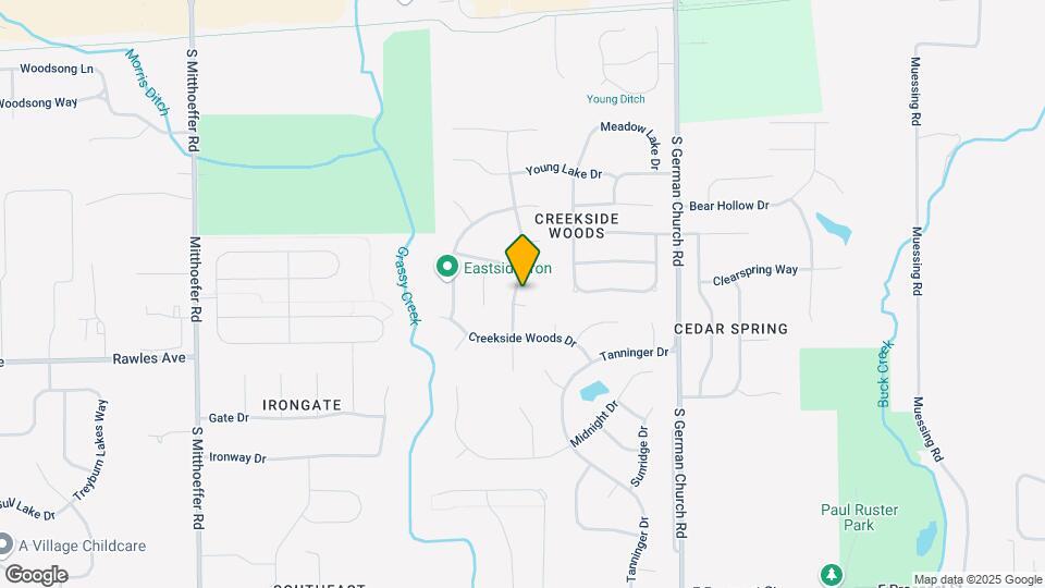 10702 Palmyra Ct Map and Location Details