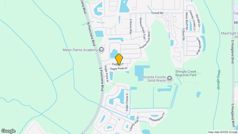 4629 Eagle Peak Dr Mapa y Detalles de la Ubicación