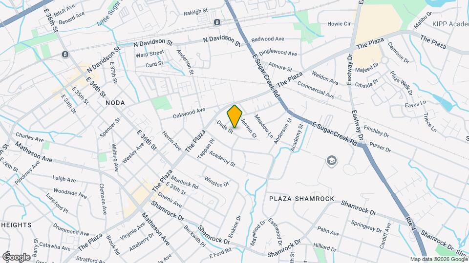 1121 Dade St Map and Location Details