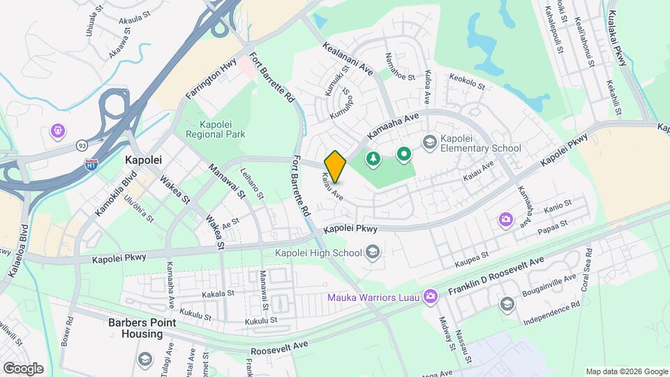 91-1034-1034 Kaiau Ave Map and Location Details