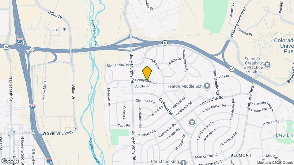 58 Bonnymede Rd Map and Location Details