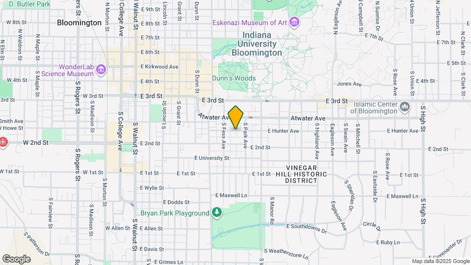 720 E Hunter Ave Map and Location Details