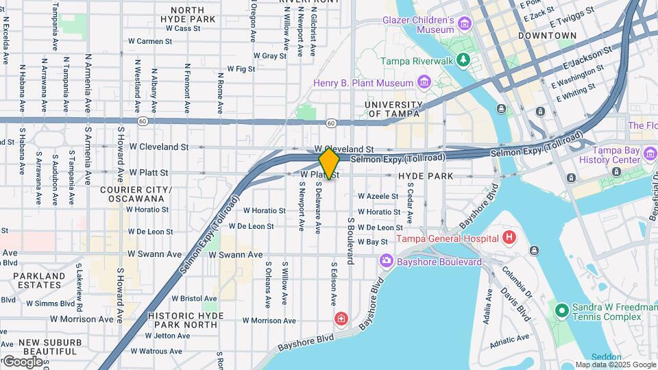315 S Edison Ave Mapa y Detalles de la Ubicación